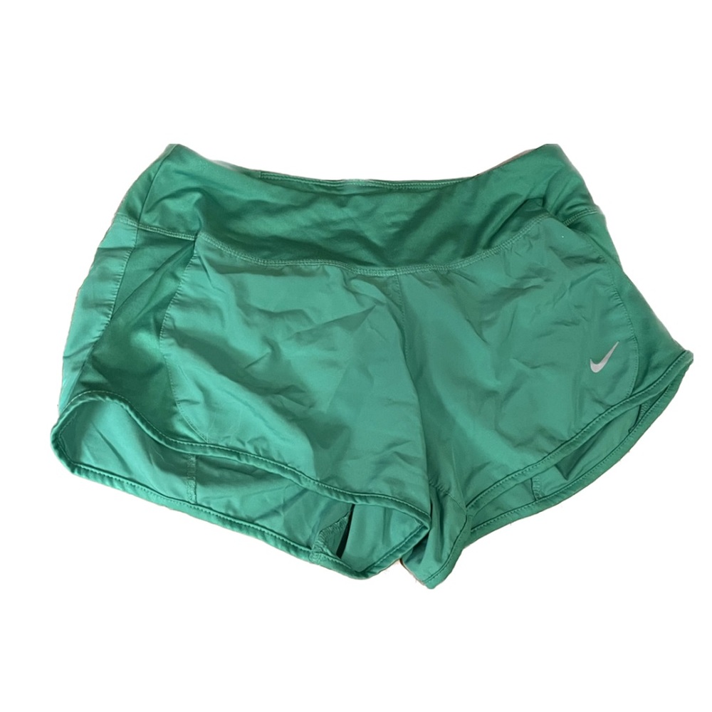 Small Green Nike Athletic Shorts